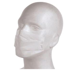OP-Masken mit Gummischlaufen weiß VE=100 -  021474