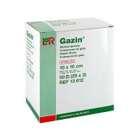 Kompressen Gazin 10x10cm steril 8-fach VE=25x2 -  028271