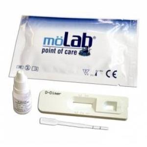 D-Dimer Schnelltest 10Test Kassettentest (Citratblut!/Vollblut/Plasma) qualitativ -  030307