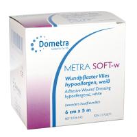 Wundpflaster VLIES weiß 4cmx5m METRA SOFT-w  hypoallergen -  030531