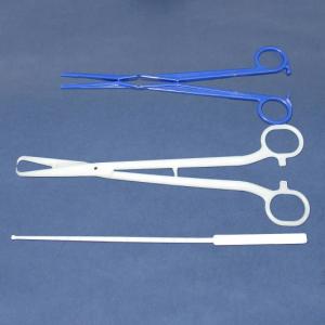 IUD/IUP 3er-Kit E.-Instrum.-Satz Kunststoff Uterussonde,Kugelzange,Fasszange -  216230