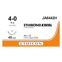 Ethibond excel 4/0 P3 45cm JA6442H VE=36 weiss geflochten  **K** -  031398