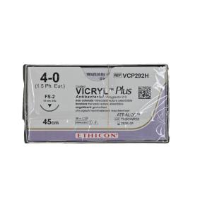 Vicryl Plus 4/0 FS2S 45cm VCP292H VE=36 ungefärbt geflochten  **K** -  900301